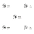 thumbnail image 2 of relayinert Sturdy And Durable Quick Release Hub For Steering Wheel With Button silver 56*46*35mm 5Set, 2 of 6