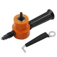 thumbnail image 1 of Metal Sheet Cutter Double Head Iron Nibbler Cutting Tool Electric Drill Attachment Modification Plate Punch Scissors Adjustable ,Multiple Speeds, 1 of 7