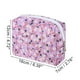 thumbnail image 2 of 1 Pc Bolsa Cosmética Portátil de Flores para Mujeres para Vacaciones y Viajes de Negocios Color Púrpura de Poliéster, 2 of 3