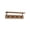 Brown, variant on Coat Rack Wall Mount with Shelf, 16" Walnut Wood Wall Shelf with Hooks, Entryway Floating Shelves with 4 Hangers for Coats, Backpacks, Living Room, Bedroom, Bathroom