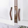 thumbnail image 3 of Leather Handle 6 Pieces Furniture Drawer Handles Cupboards Leather Furniture Door Handle K, 3 of 5