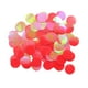 thumbnail image 3 of 130 piezas lentejuelas sueltas redondas con agujeros aplicados de bricolaje de bricolaje decoración de 16 mm para ropa de novia accesorios de álbumes Rojo, 3 of 8