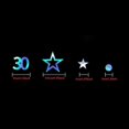 thumbnail image 4 of Exquisite4 Strings 3M 30th Birthday Decorations Number, 30 Circle Dot Twinkle Star Garland Metallic Hanging Streamer Bunting Banner Backdrop, 4 of 4