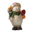 thumbnail image 2 of Adornos navideños, regalos navideños, árbol de Navidad decorativo de escritorio, adornos de muñeco de nieve de resina pintados, decoraciones navideñas, diseño de escena, accesorios, muñeca de resina, 2 of 6
