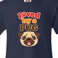 thumbnail image 4 of Inktastic Pug Dog Gifts Youth T-Shirt, 4 of 5