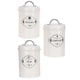 thumbnail image 4 of Lata Sellada, Blanco Cremoso, 3 Piezas/juego De Accesorios De Cocina, Bote De Té, Para Té, Azúcar, Café, 4 of 8