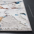 thumbnail image 3 of SAFAVIEH Amelia Pemala Abstract Runner Rug, Gray/Blue Gold, 2' x 10', 3 of 11