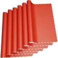 thumbnail image 2 of Paper Placemats - Disposable - Scalloped Edge (100, Red), 2 of 3