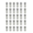 thumbnail image 1 of 30 Pieces 12 X 22Mm Stainless Steel Spacer Glass Holder Sign Mounting, 1 of 5