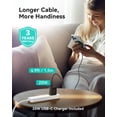 thumbnail image 3 of INIU for MagSafe Charger, 15W Qi2 Certified Magnetic Wireless Charger, with Adapter & Cooling Fan, Only for iPhone 12~17, 3 of 7