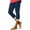 Navy, variant on GHSOHS Leggings for Women Yoga Pants Womens Leggings Tummy Control Jeggings Tights Leggings For Women Summer Capris Knee Length Casual Workout Yoga Capri Pants Beach Lace Cropped Pants Womens Cap,M