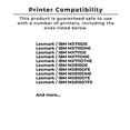 thumbnail image 4 of Zoomtoner Compatible Lexmark / IBM MX811DFE LEXMARK 62D1H00 laser Toner Cartridge Blac, 4 of 5