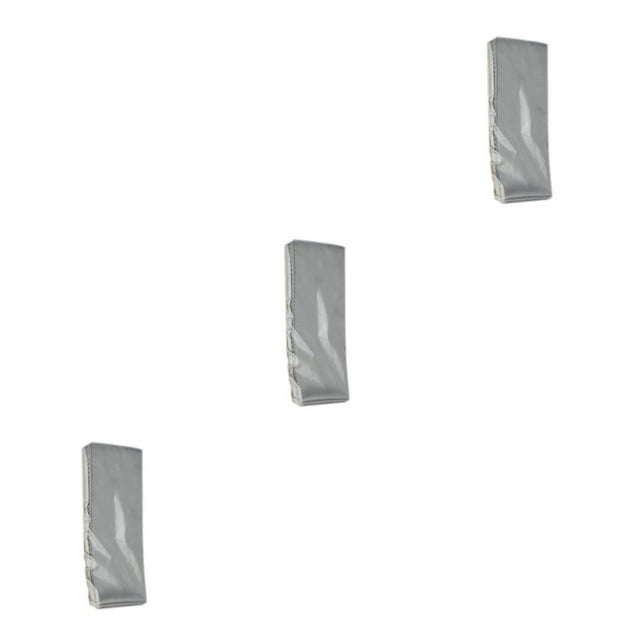 Transemion Microfiber Glasses Cloth Eyewear Lens Dust Stain Dirt Remover Soft Camera Computer Tablet Screen Cleaning Supplies Grey 3Set
