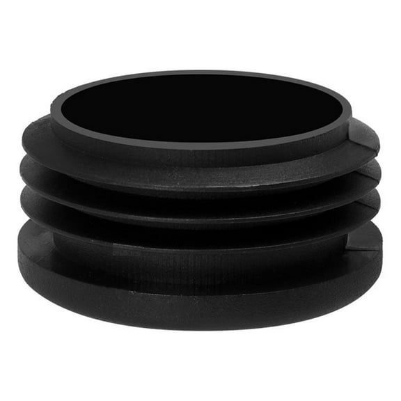 25mm 1" OD Plastic Tube Insert Pipe End Cover Cap 0.87"-0.94" Inner Dia Bung