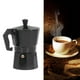 thumbnail image 4 of Cafetera de aluminio Percoladora Cafetera Italiana Moka Mácina de Té Domémica, 4 of 7