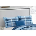 thumbnail image 2 of Better Homes & Gardens Kids Navy Blues Plaid Quilt Set, 2 of 8