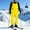 Yellow, variant on dgysar Men's Waterproof Snow Ski Pants Insulated Warm Winter Outdoor Snowboard Bibs with Suspenders Wine L