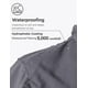 thumbnail image 4 of Chaqueta Wantdo para hombre, impermeable, 3 en 1, impermeable, para invierno, color gris XL, 4 of 6