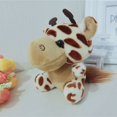 thumbnail image 1 of LLavero de oso de felpa suave para niños y niñas, accesorios de muñeco de peluche Kawaii, león, elefante, jirafa, decoración de bolsa colgante, 12cm, 1 of 5