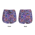 thumbnail image 6 of Goofa Watercolor Butterflies Printed Women 2 in 1 Running Shorts,Quick Dry Athletic Workout Shorts,High Waisted Athletic Shorts with Liner Pockets-, 6 of 9