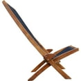 thumbnail image 5 of ODUSE-DAILY Wooden Outdoor Patio Folding & Stacking Chairs, Brown (Set of 2), 5 of 11