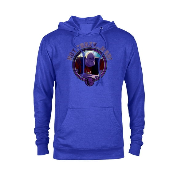 Marvel WHAT IF…? Thanos Not Crazy… Mad - Pullover Hoodie for Adults – Customized-Royal Heather