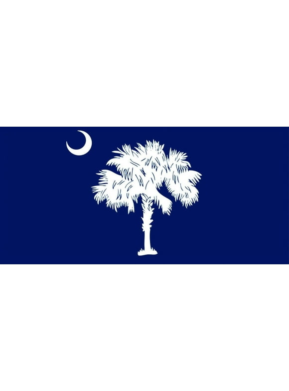 30" x 60" South Carolina Flag Beach Towel