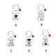 thumbnail image 3 of Minnieouse Llavero 2022 accesorio de moda presente colgante quitar letras inoxidable graduación amistad recordatorio Accesorios de disfraces Plateado 5.5# Minnieouse AP014019-05, 3 of 6