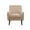 Sand, variant on Gracie Mills Jacobs Timeless Appeal Mid-Century Accent Chair" - GRACE-3606