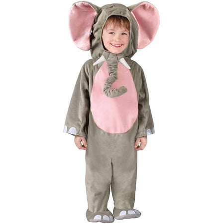Cuddly Elephant Toddler Halloween Costume, Size 3T-4T