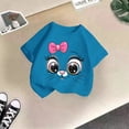 thumbnail image 4 of Tenue de Mode pour Tout-Petit Chandail à Manches Longues pour Enfants Fille Mignonne Imprimée Col Rond T-Shirt à Manches Courtes Été Décontracté Ample T-Shirt Mode Hauts, 4 of 4