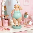 thumbnail image 4 of TONGYIJIA Resin Swimsuit Ornament, Colorful Women Figure Sculpture, Summer Beach Decor, Cute Home Accents For Office Bedroom Hotel Decor, 4 of 8
