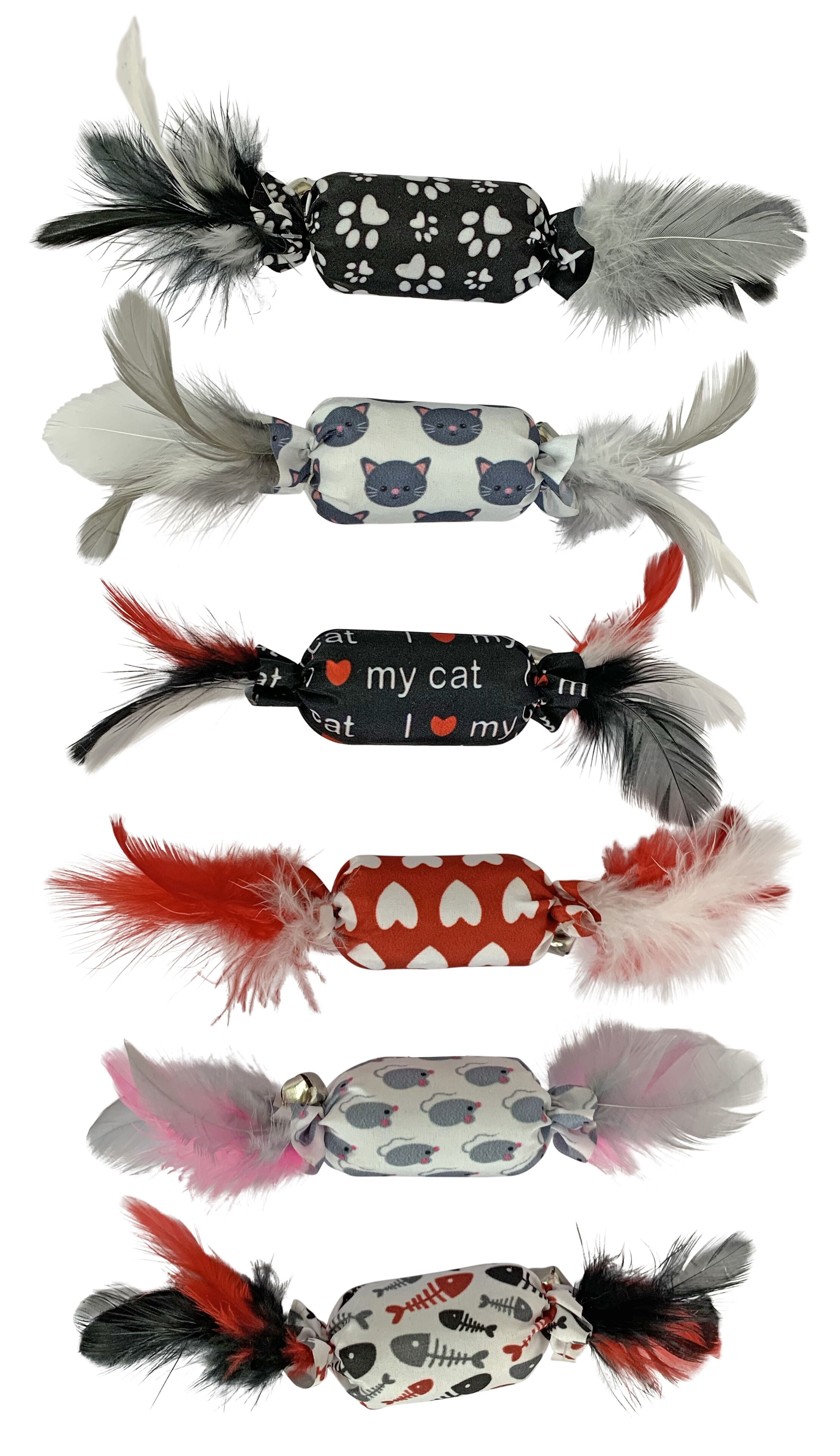 Turbo Fish with Feathers Cat Toy - The Fish & Bone