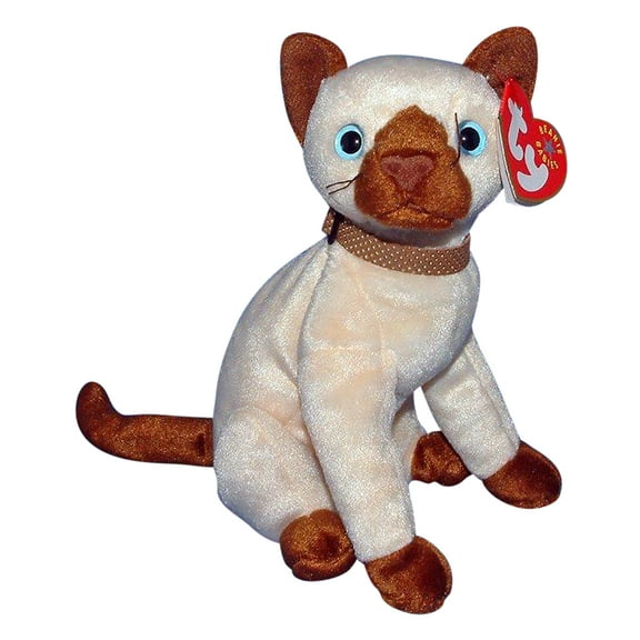 Ty Beanie Baby: Siam the Siamese Cat | Stuffed Animal | MWMT