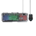 thumbnail image 2 of Kit teclado y mouse gamer Yeyian YKP-20706 Alambrico conector USB Teclado retroiluminado led 105 teclas Mouse optico ergonomico 6 botones DPI ajustables (800/1200/2400/3200) Led RGB, 2 of 8