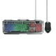 thumbnail image 2 of Kit teclado y mouse gamer Yeyian YKP-20706 Alambrico conector USB Teclado retroiluminado led 105 teclas Mouse optico ergonomico 6 botones DPI ajustables (800/1200/2400/3200) Led RGB, 2 of 8