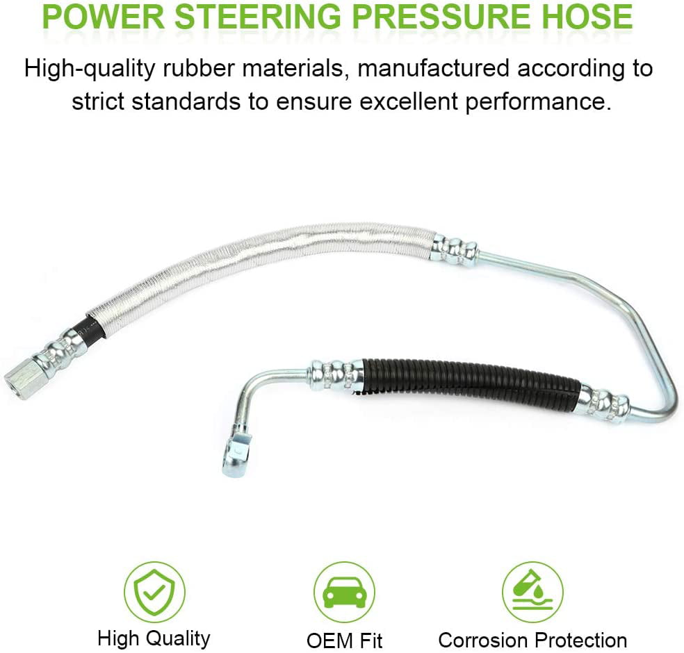 SCITOO 44411-33110 Power Steering Pressure Line Hose Compatible for 2002-2003 for LEXUS ES300 2004-2006 for LEXUS ES330 2001-2006 for TOYOTA Camry 2004-2008 for TOYOTA Solara 
