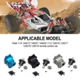 thumbnail image 2 of maskred RCGOFOLLOW 1/14 Aluminum Alloy Silent Performance Gear Box RC Upgrade Part Rc Gear Box For Wltoys 144001 RC Car Part Titanium, 2 of 6