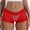 Red, variant on Women's Briefs Feel Foxy Booster Panties Womens Underwear No Show Womens Bikini Panties Size Small plus Size Thong Underwear Seamless Women's Briefs Sexy V Cut for Women Sexy Online Red M