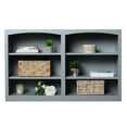 thumbnail image 3 of Ostane 30'' H x 48'' W Wood Standard Bookcase, Assembled, Adult Assembly Required: No, 3 of 3