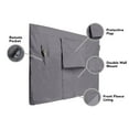 thumbnail image 5 of Covermates Outdoor Full TV Cover - Various Sizes, Durable Polyester, Weatherproof, Dustproof, Remote Pouch, Outdoor TV Covers, 46-49 Inch Screen Size, Charcoal, 5 of 9