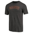 thumbnail image 2 of Men's Black San Francisco Giants Team Wordmark Tri-Blend T-Shirt, 2 of 3