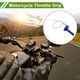 thumbnail image 2 of Empuñadura del Acelerador de 22mm Unique Bargains 1 Tornillo de Ajuste Azul M10 Cable del Acelerador Blanco de 120cm Aleación de Aluminio para Motocicleta KLX CR para CRF EXC XR TTR CB SSR ATV, 2 of 6