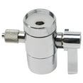 thumbnail image 6 of G1/4 Inch Faucet Adapter Diverter Valve Counter Top Water Filter Connect Tubing, 6 of 9