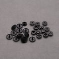 thumbnail image 4 of said 100 Sets T3 Plastic Button Snaps Sewing Fastener Clothing Accessories Buttons Set (Black), 4 of 4