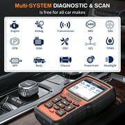 Foxwell NT510 Elite Car Scanner Bidirectional Control Test Diagnostic Tool OBDII Code Reader OBD2 Scanner Full System Full Maintenance Reset Automotive Scanner for All Cars EOBD OBD Scanner,Benz