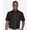 Black, variant on Harriton M580 Men's Key West Short Sleeve Performance Staff Shirt-Black-2XL