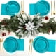 thumbnail image 2 of Juego de Vajilla de Fiesta Azul Adecuado para Bodas y Cumpleaños, 2 of 7