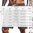 thumbnail image 3 of Men's Linen Shorts with Big Pockets Lightweight Breathable Casual Beach Vacation Shorts for Men Summer Yoga Big and Tall Size S-3XL Dark Gray, 3 of 9
