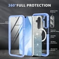 thumbnail image 3 of Casetego for Samsung Galaxy A16 5G Case,Compatible with MagSafe Full Body Shockproof with Built-in Screen Protector + Lens Protector Drop Protective Phone Cover,Blue, 3 of 8